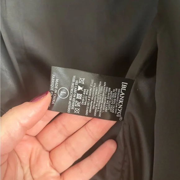 Faux Leather Jacket - Picture 4 of 6